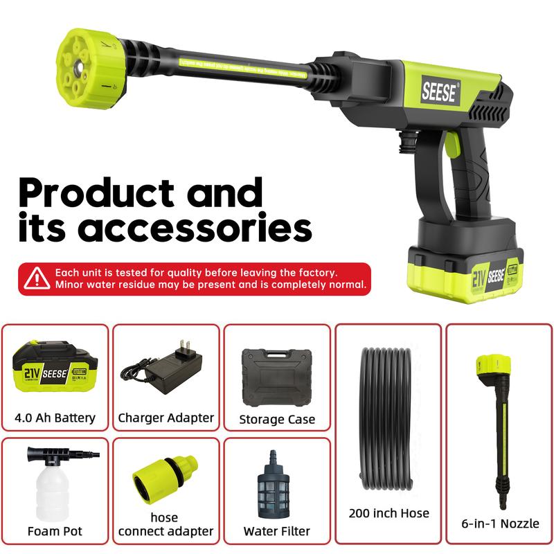 VERSAAL Cordless Pressure Washer