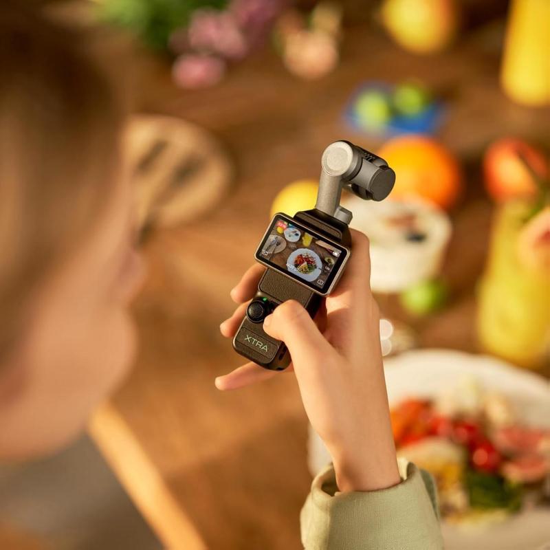 VERSAAL 4K Vlogging Camera with 3-Axis Stabilizer