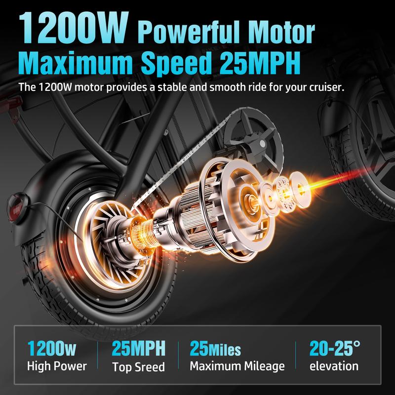 VERSAAL Foldable Electric Bike