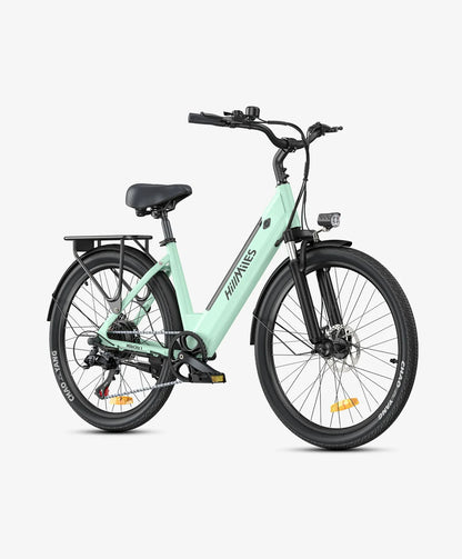 HillMiles MileCity1 – Elektrisches City-E-Bike 26 Zoll für Erwachsene