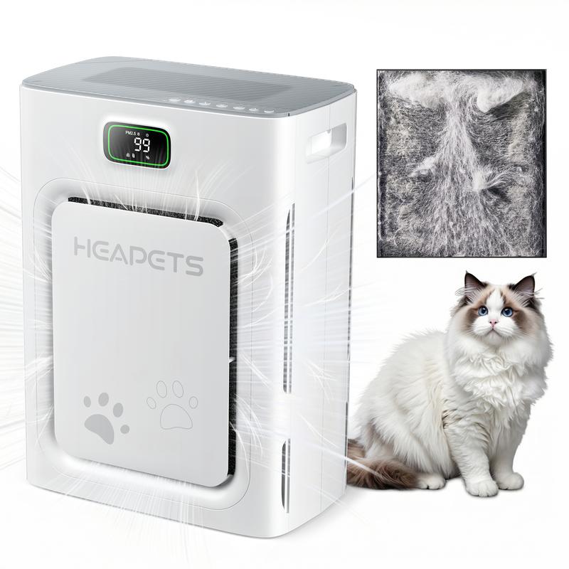 VERSAAL Pet Air Purifier with H13 HEPA Filter