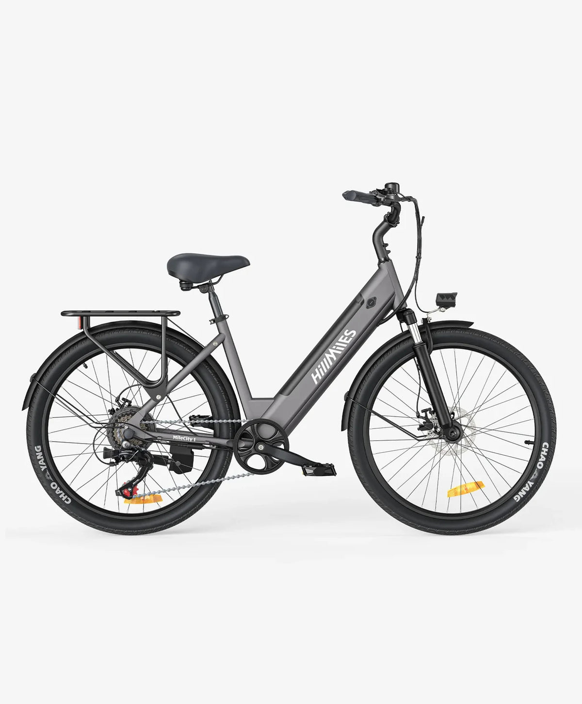 HillMiles MileCity1 – Elektrisches City-E-Bike 26 Zoll für Erwachsene
