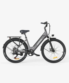 HillMiles MileCity1 – Elektrisches City-E-Bike 26 Zoll für Erwachsene