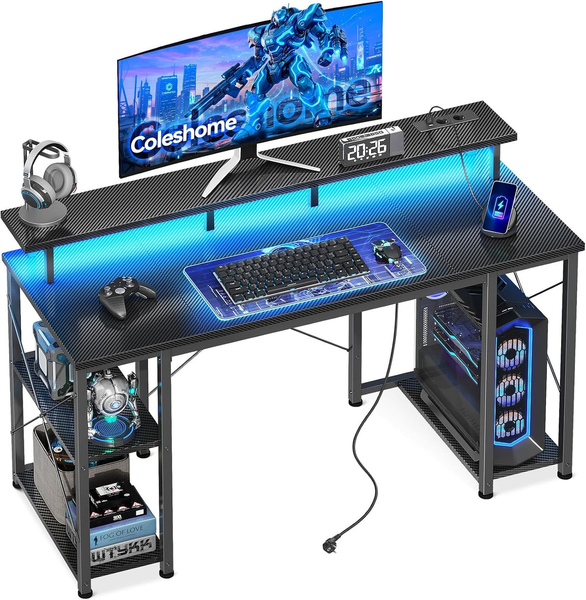 VERSAAL Scrivania Gaming Regolabile