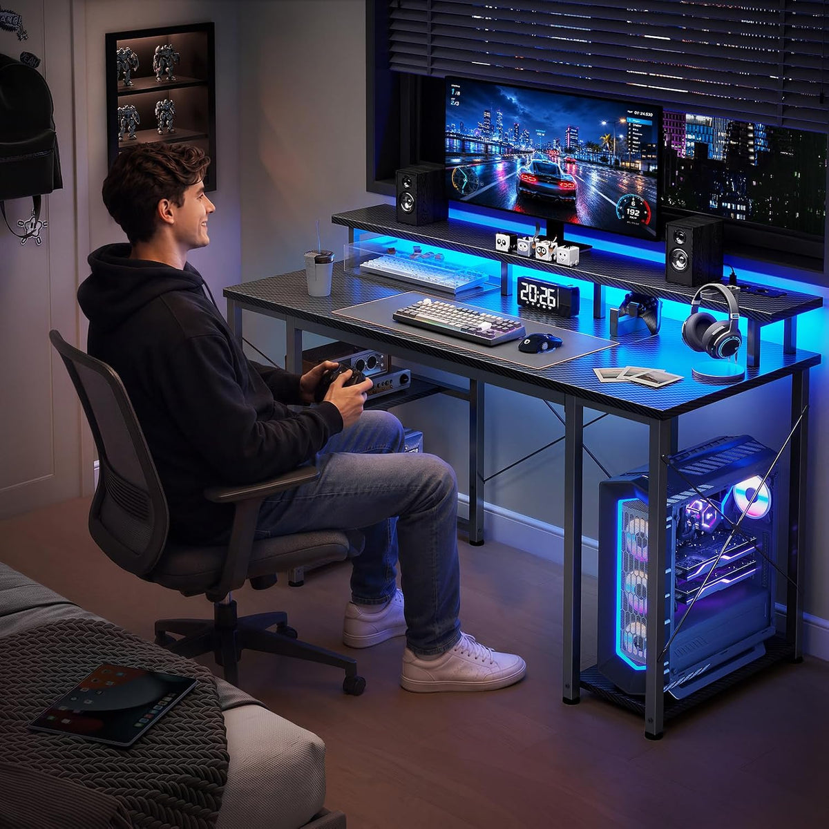 VERSAAL Scrivania Gaming Regolabile