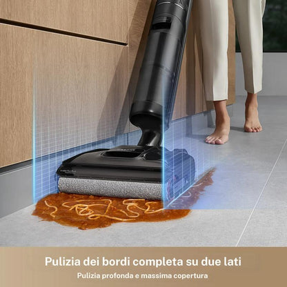 VERSAAL – Aspirapolvere Lavapavimenti Senza Fili 180°