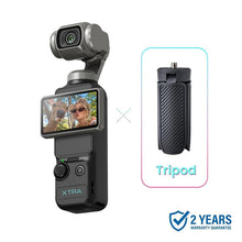 VERSAAL 4K Vlogging Camera with 3-Axis Stabilizer