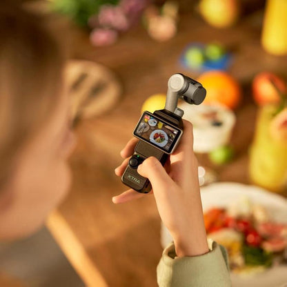 VERSAAL 4K Vlogging Camera with 3-Axis Stabilizer