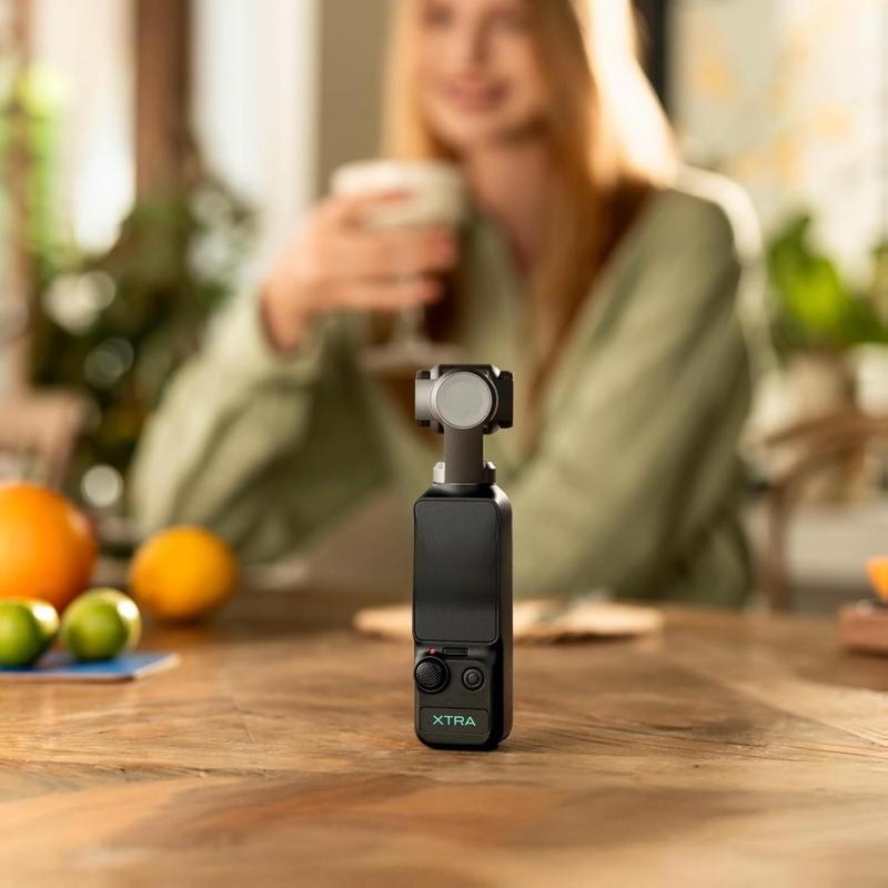 VERSAAL 4K Vlogging Camera with 3-Axis Stabilizer