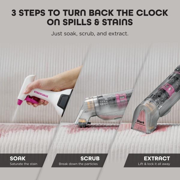 SHARK StainForce Cordless Portable Stain Cleaner